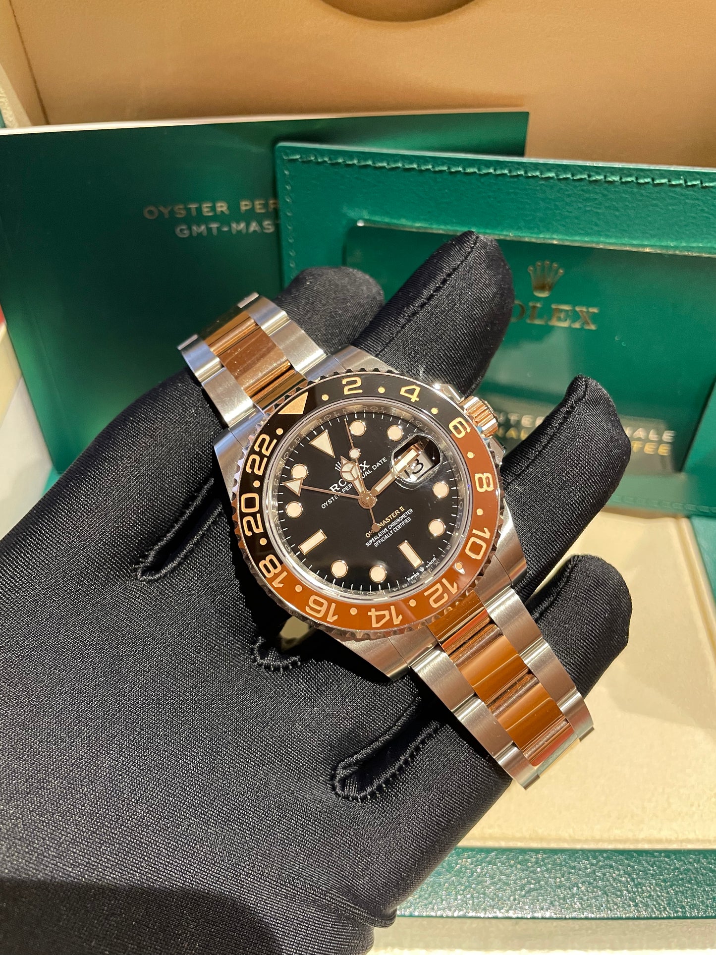 ROLEX GMT-MASTER II 126711CHNR FULL SET 2022