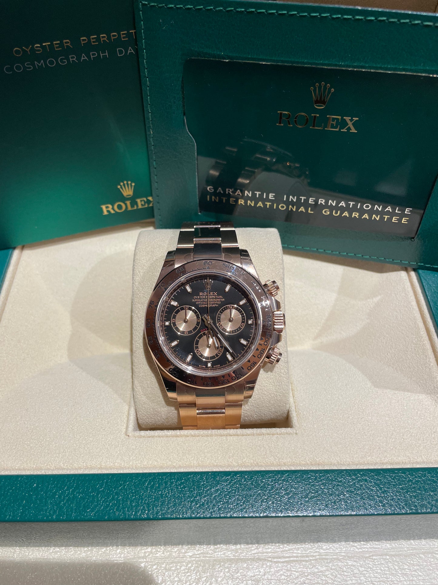 ROLEX DAYTONA 116505 FULL SET 2022