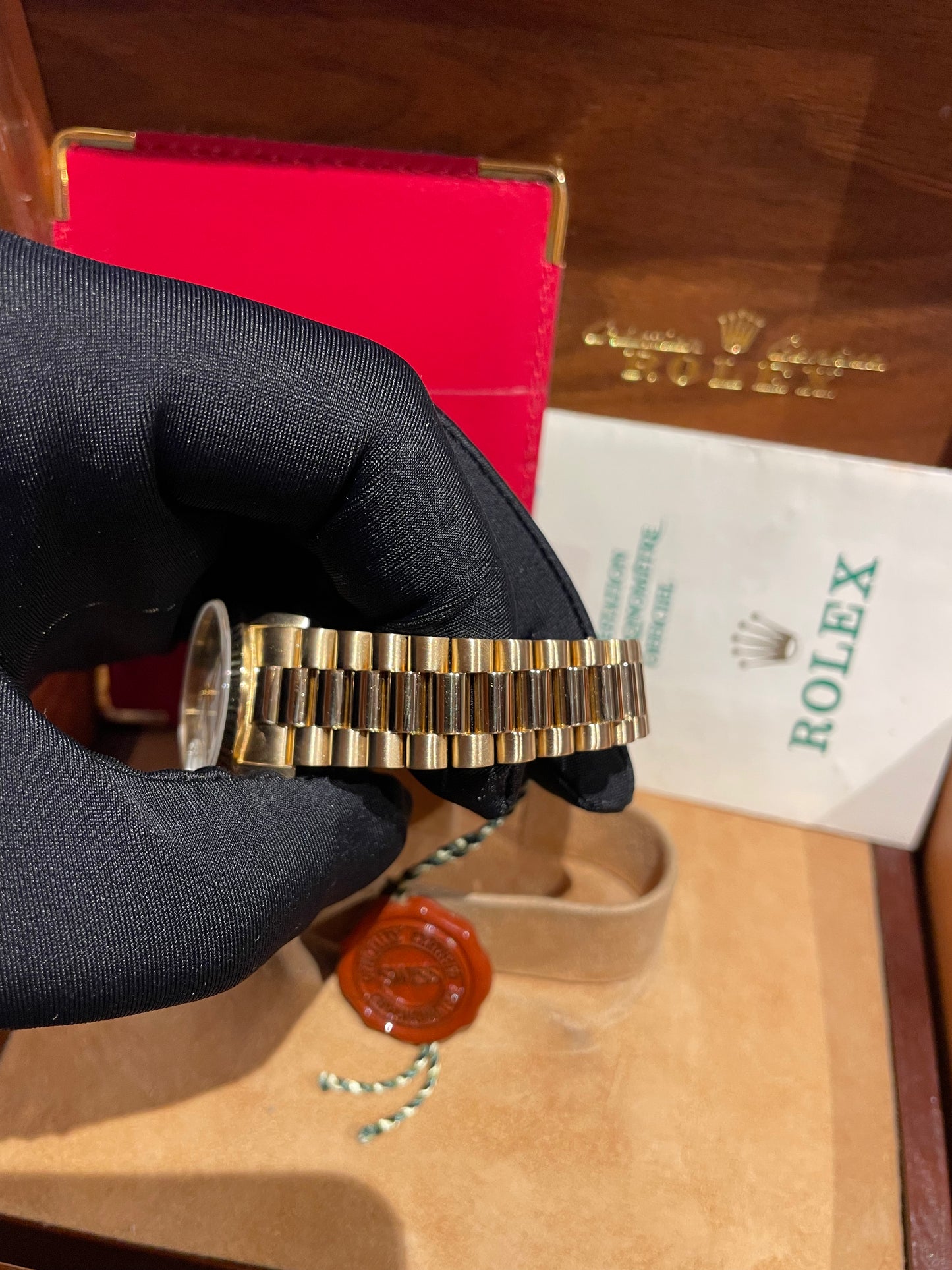ROLEX DATEJUST 31 68278 SCATOLA E GARANZIA 1996