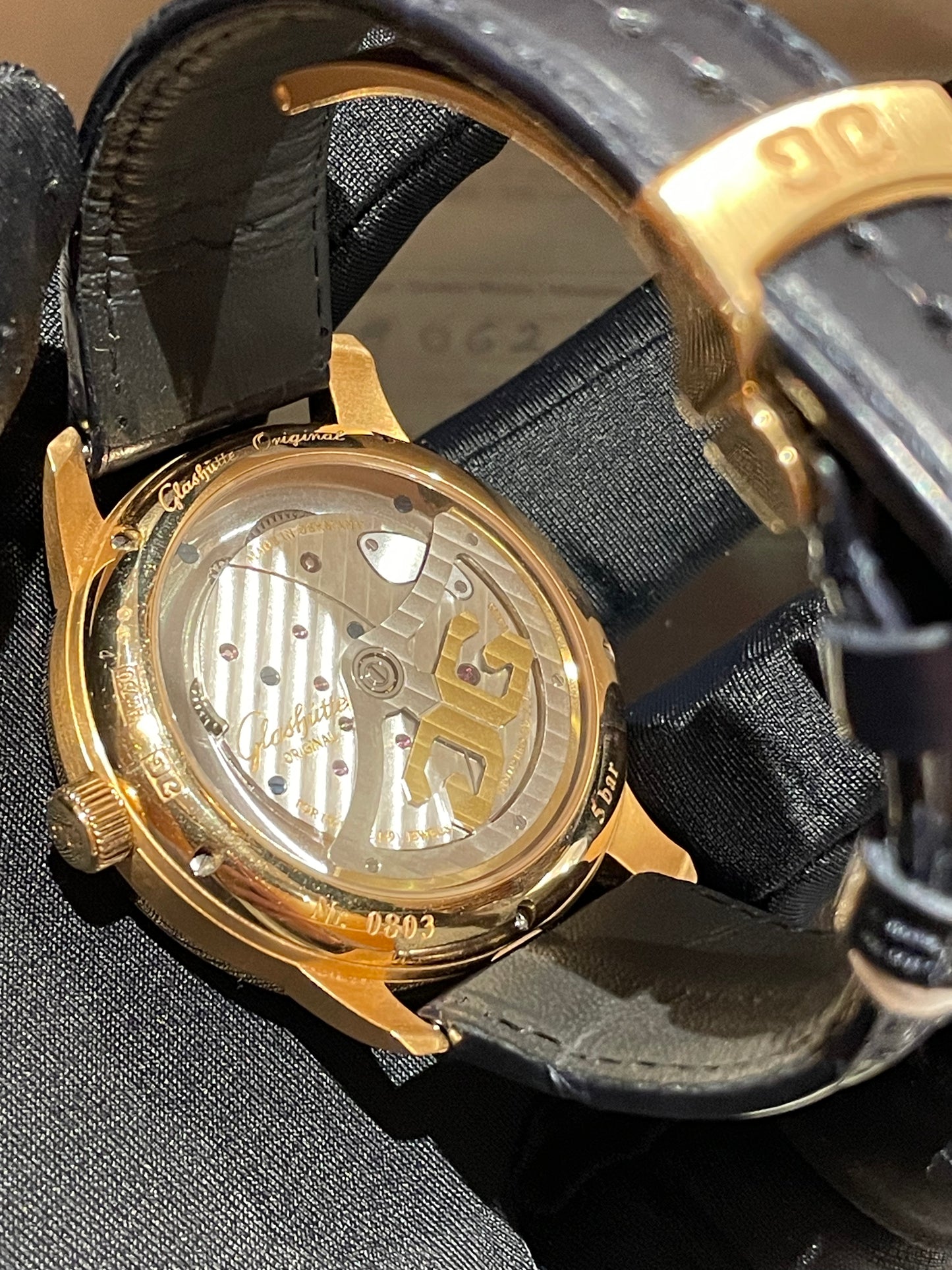 GLASHUTTE PANOMATIC INVERSE 19102010530 FULL SET 2021