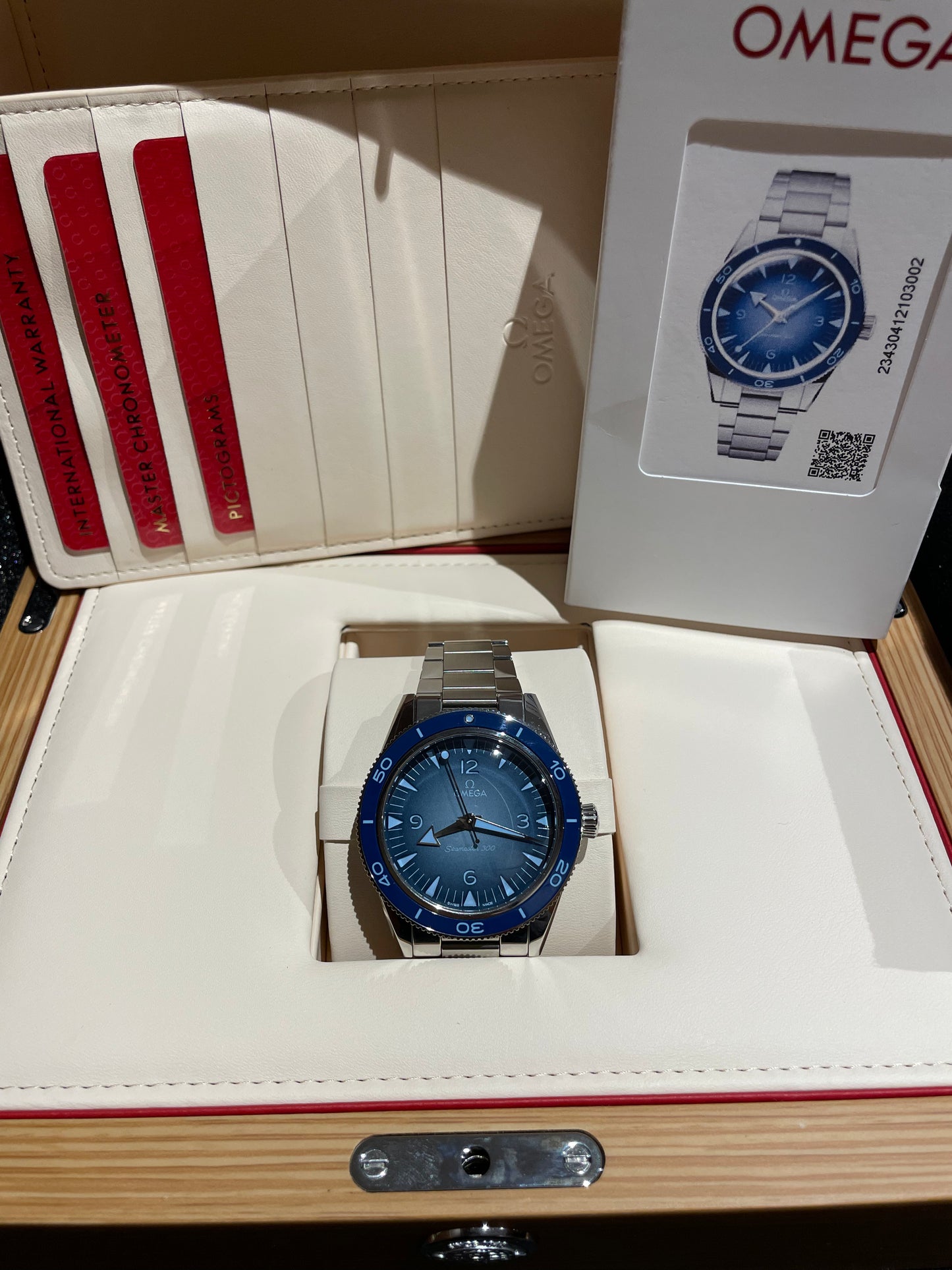 OMEGA SEAMASTER 300 234.30.41.21.03.002 FULL SET 2023