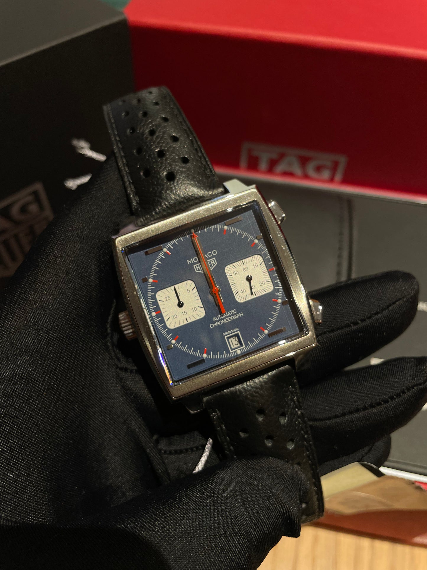 TAG HEUER MONACO CAW211P.FC6356 FULL SET 2024
