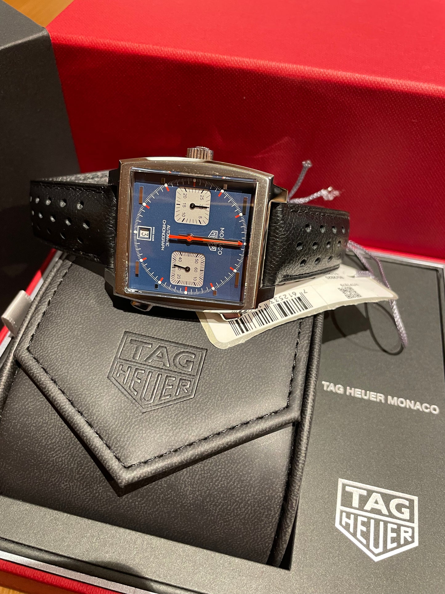 TAG HEUER MONACO CAW211P.FC6356 FULL SET 2024