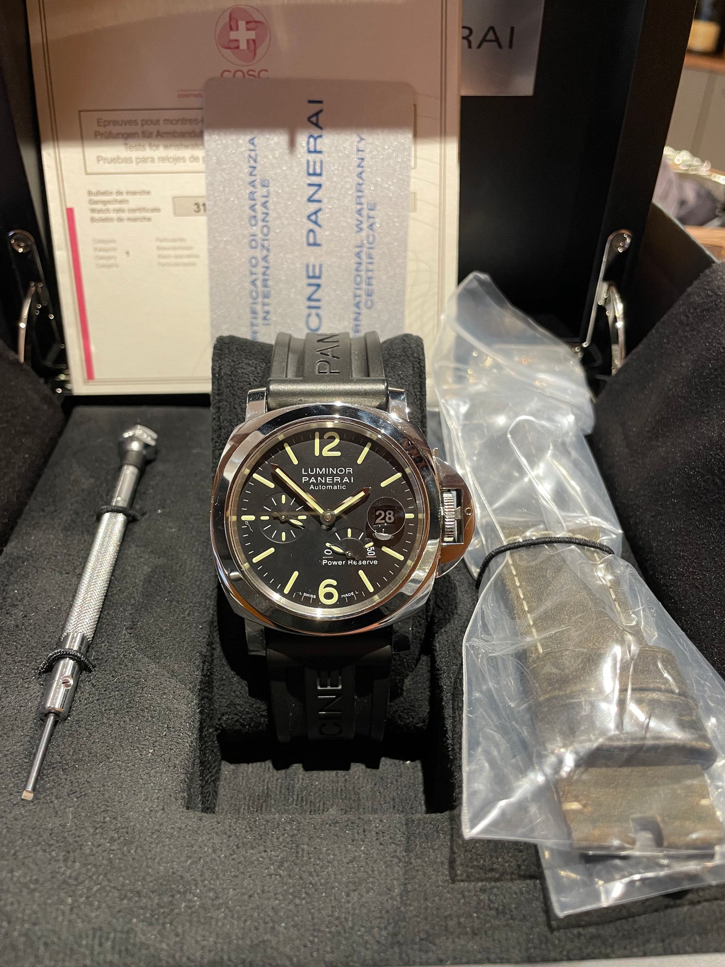 PANERAI LUMINOR POWER RESERVE PAM01090 FULL SET 2018