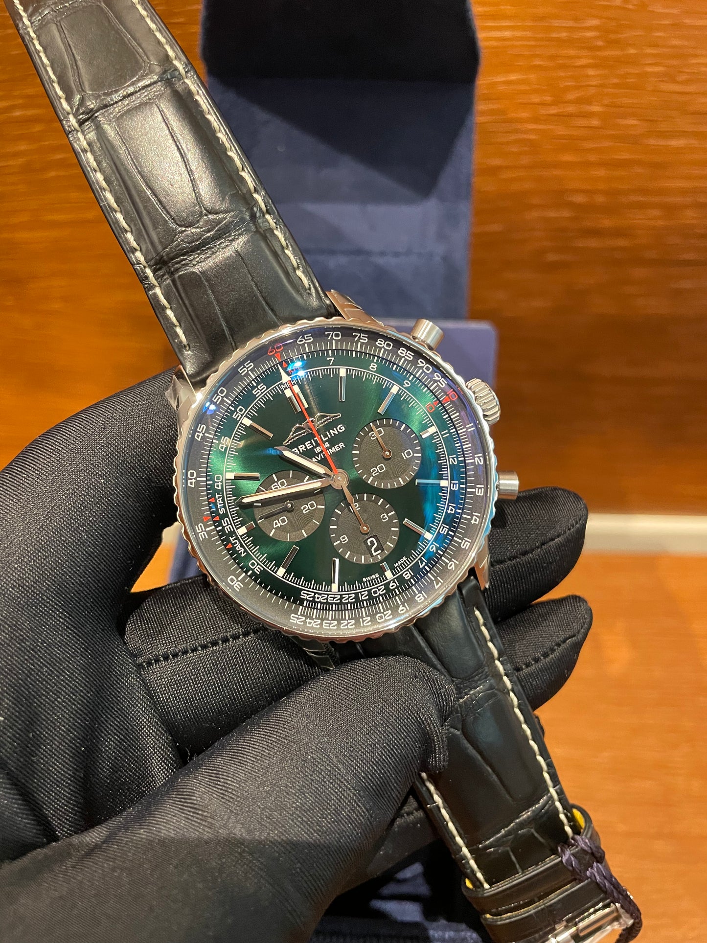 BREITLING NAVITIMER 46 AB0137241L1P1 FULL SET 2024