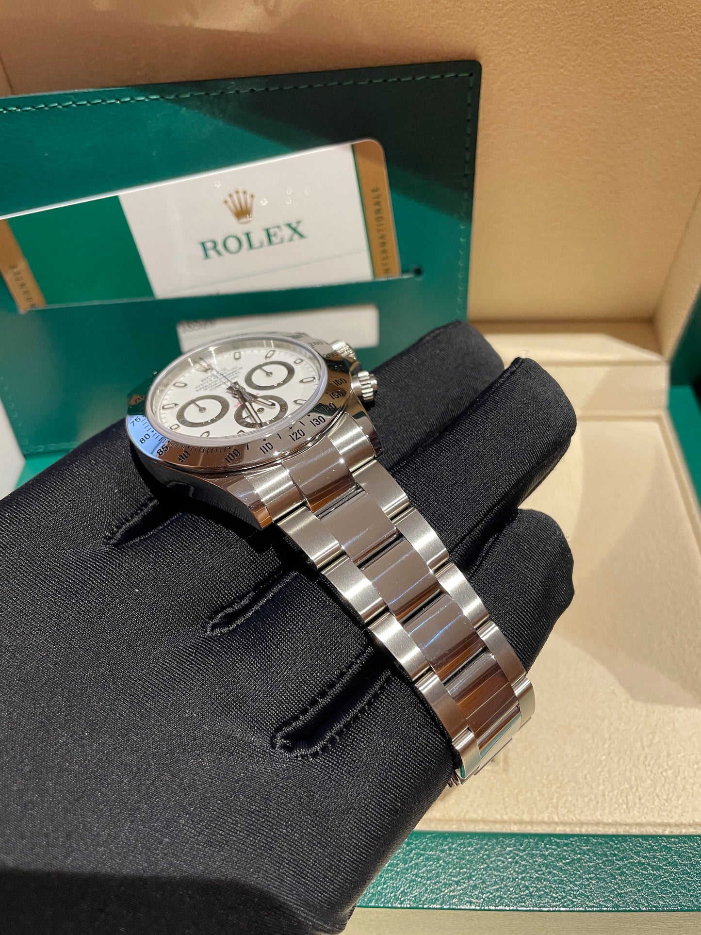 ROLEX DAYTONA 116520 CHROMALIGHT APH FULL SET 2015