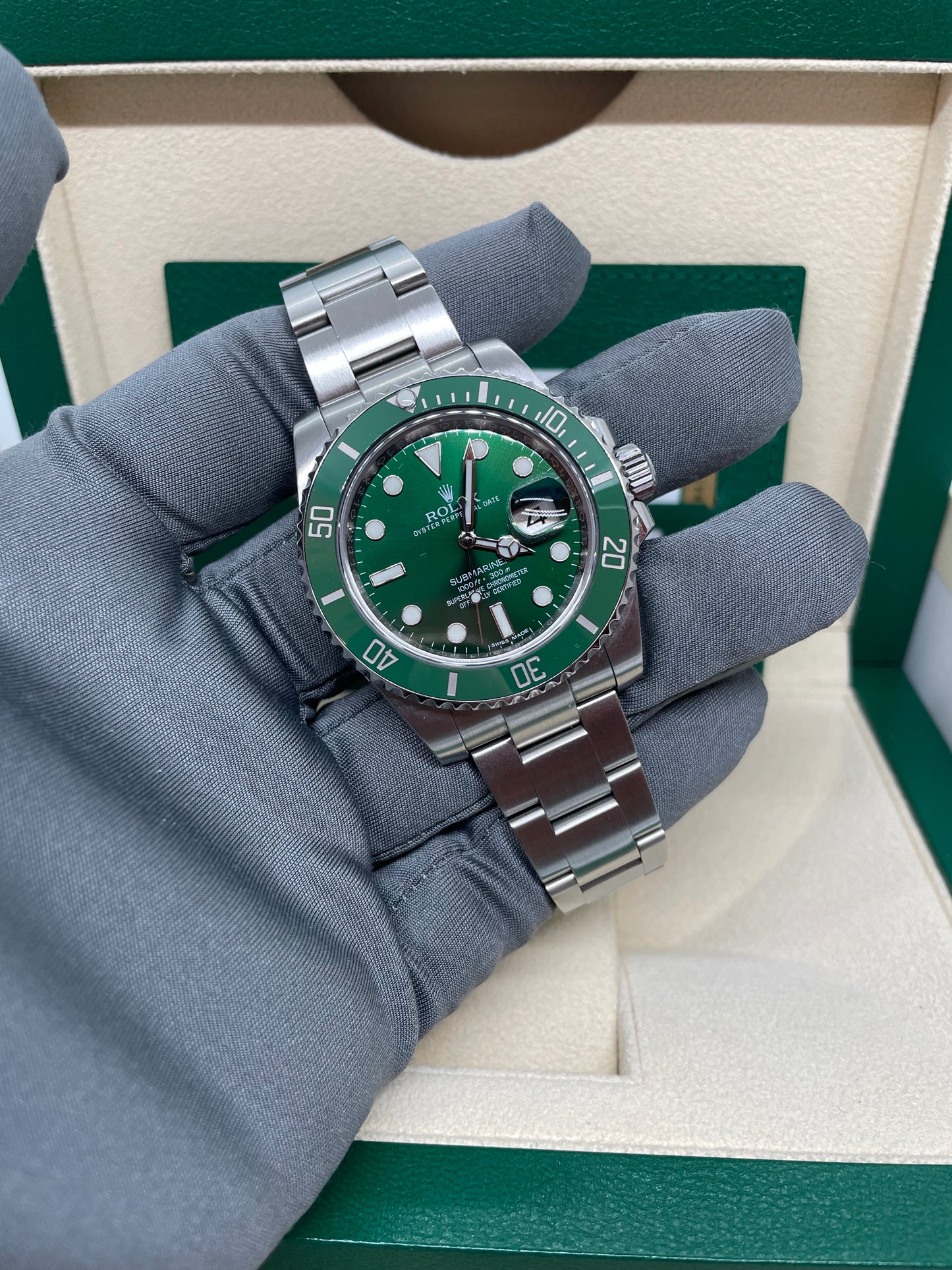 ROLEX SUBMARINER 116610LV ANNO 2016