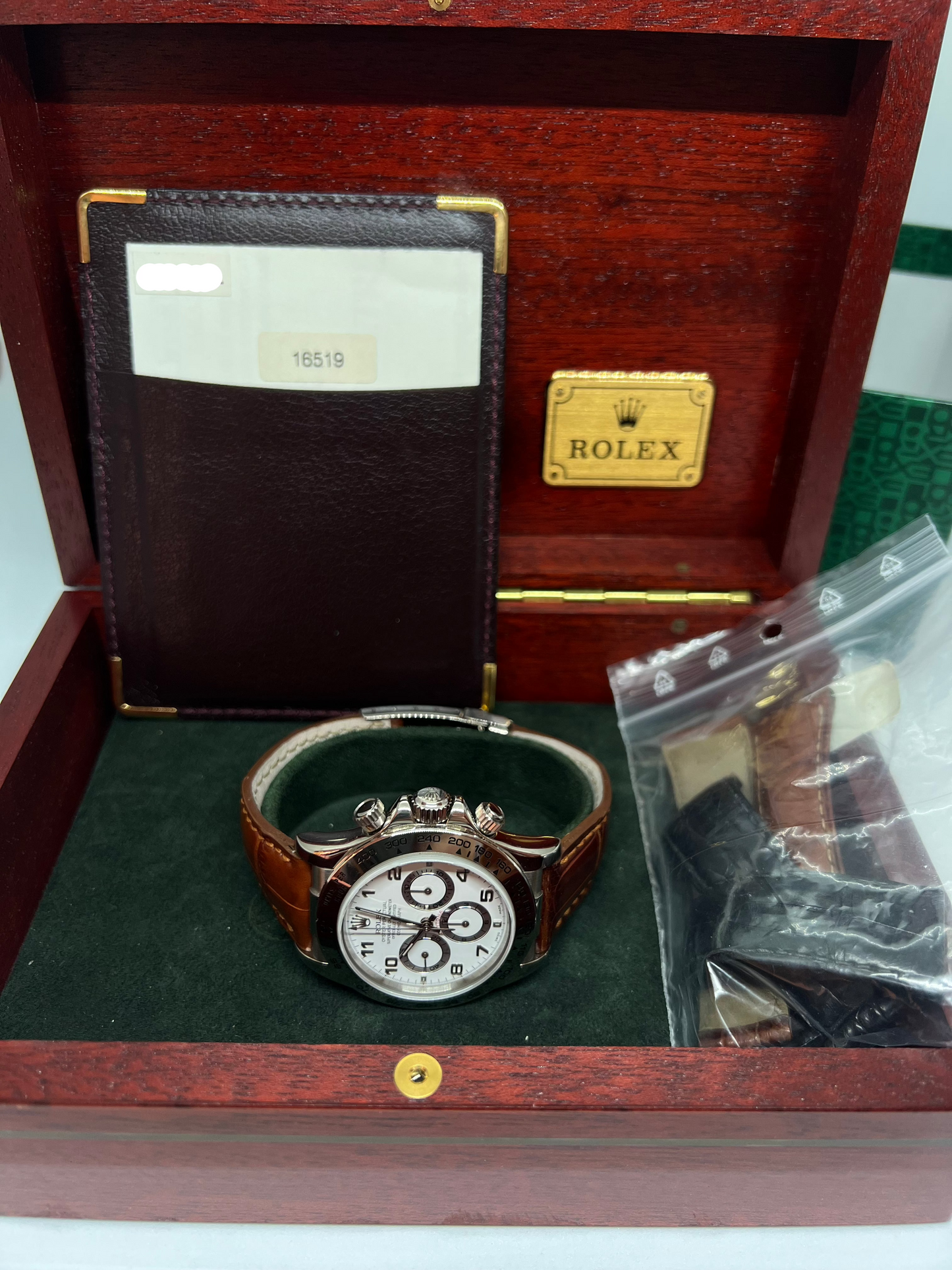 ROLEX DAYTONA 16519 FULL SET 1999