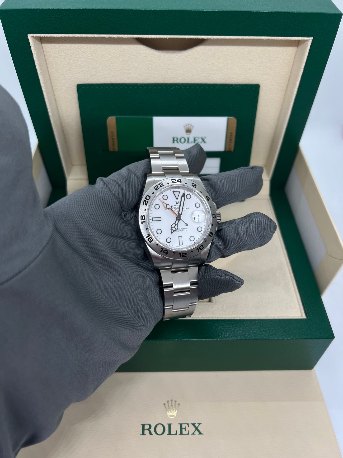 ROLEX EXPLORER II 216570 ANNO 2016