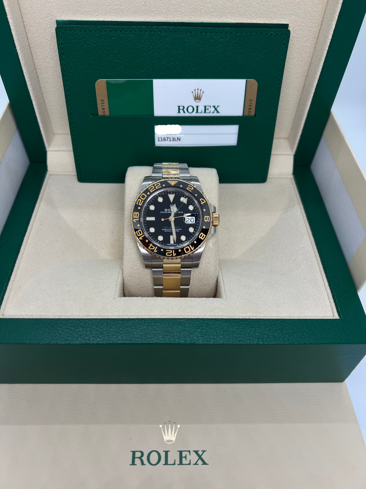 ROLEX GMT MASTER II 116713 ANNO 2017