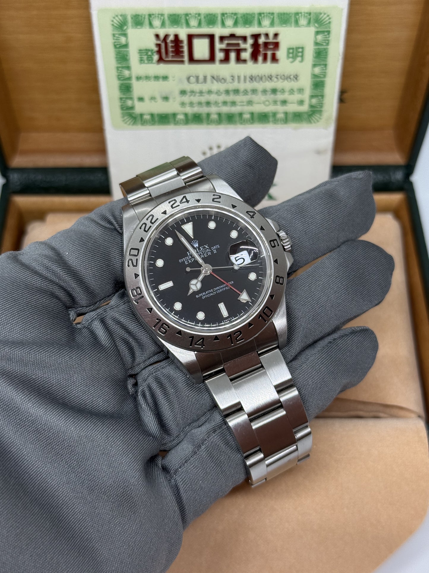 ROLEX EXPLORER 16570 ONLY SWISS ANNO 1999