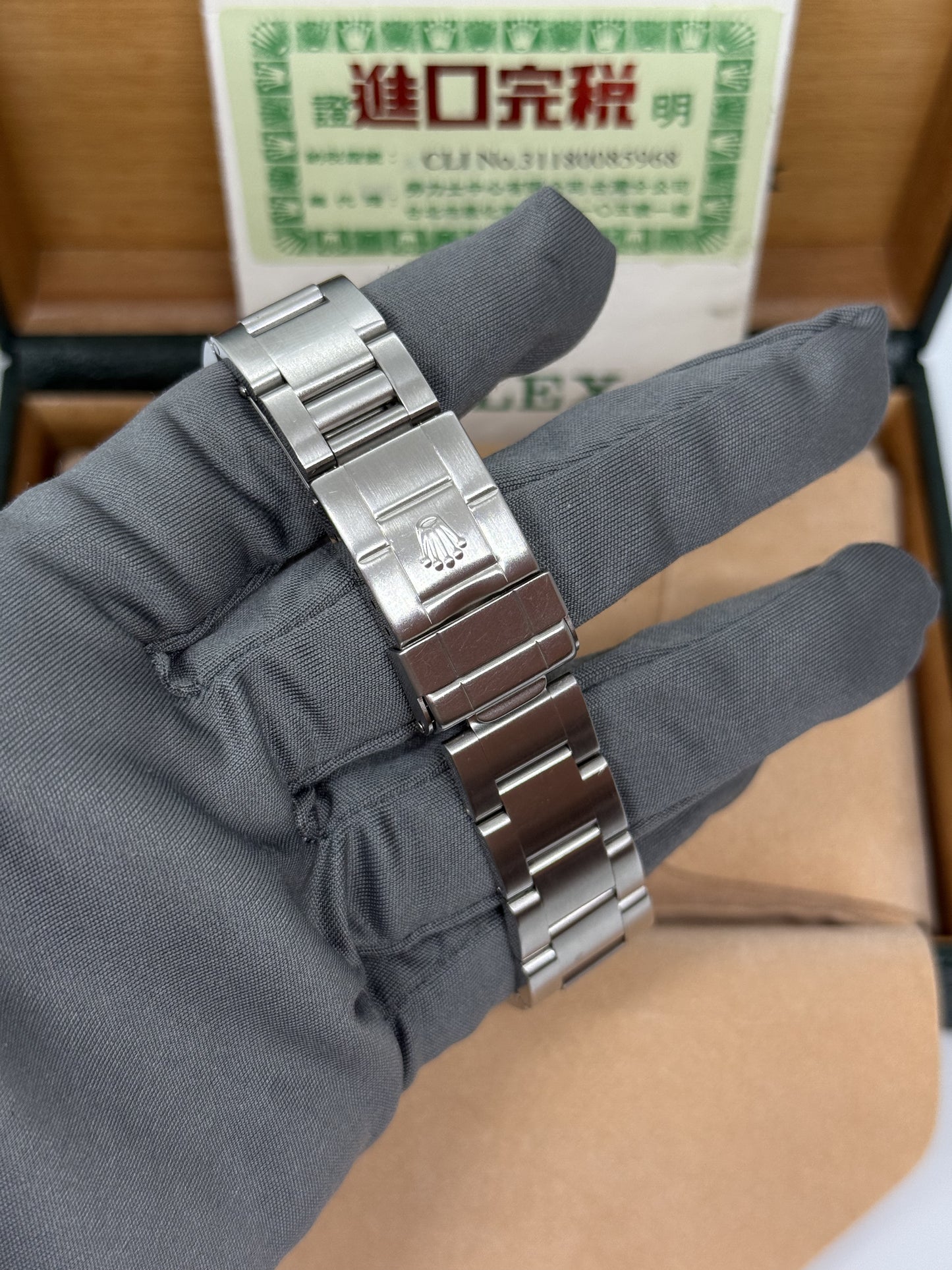 ROLEX EXPLORER 16570 ONLY SWISS ANNO 1999