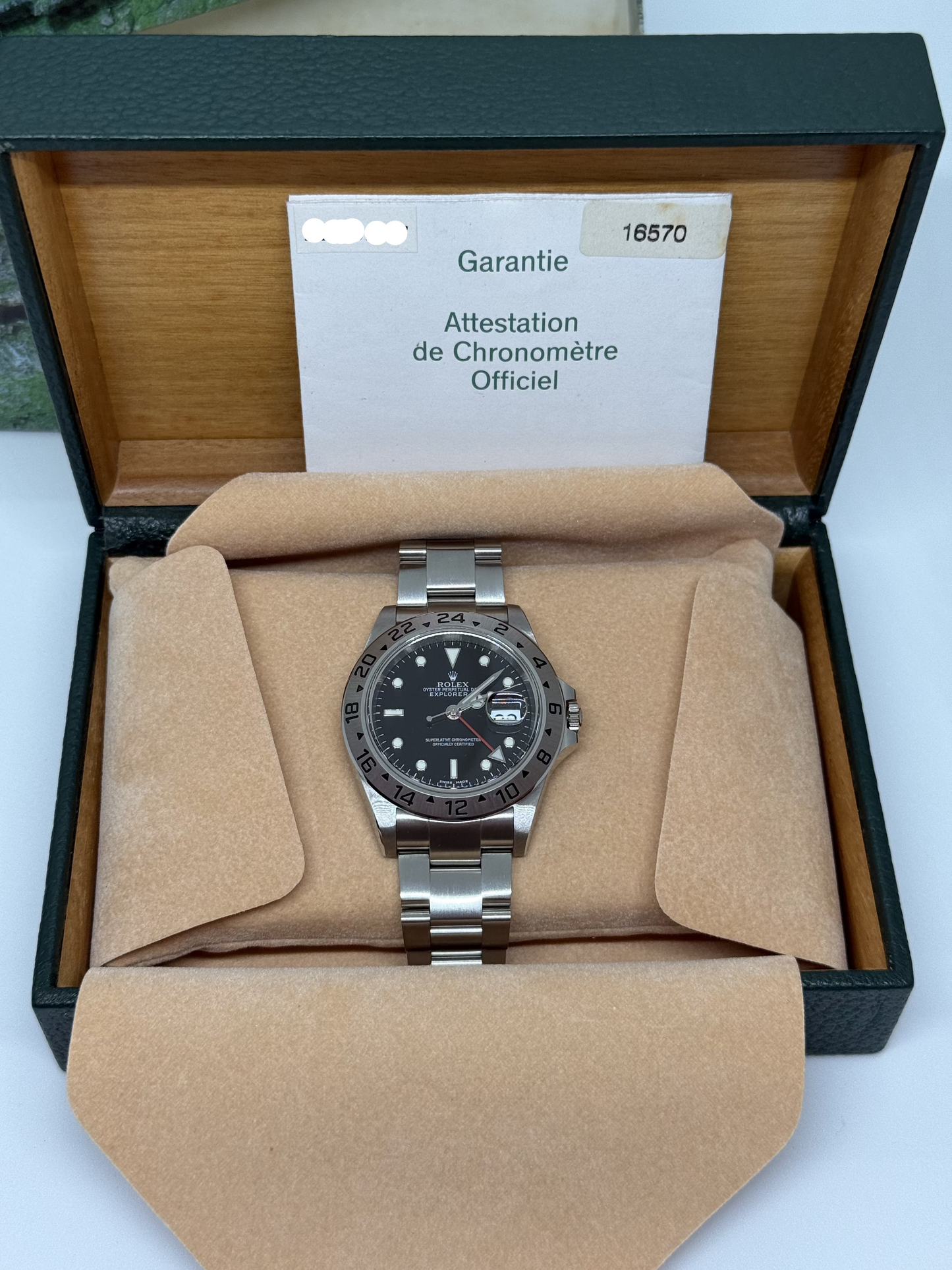 ROLEX EXPLORER 16570 ANNO 2004