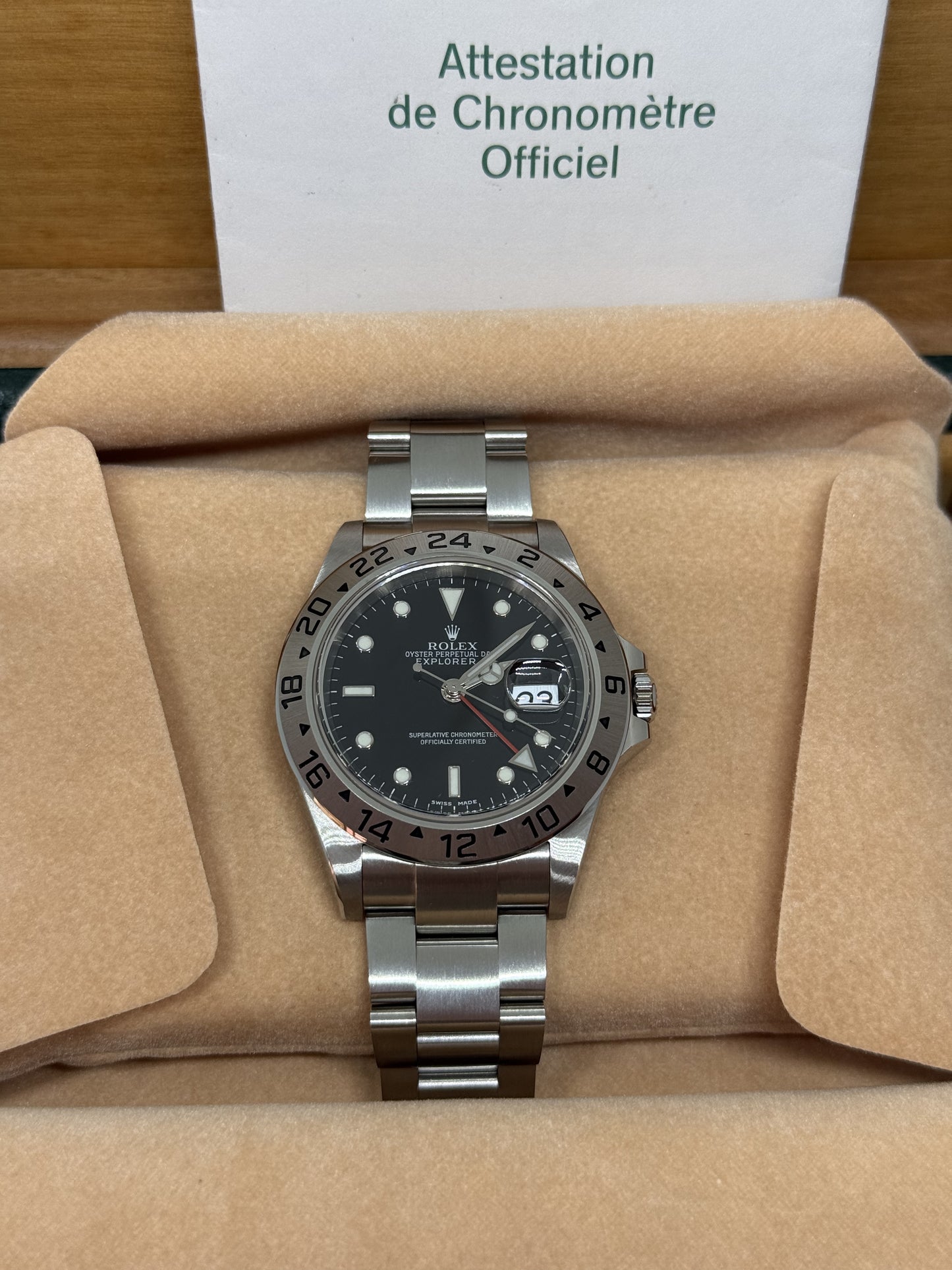 ROLEX EXPLORER 16570 ANNO 2004