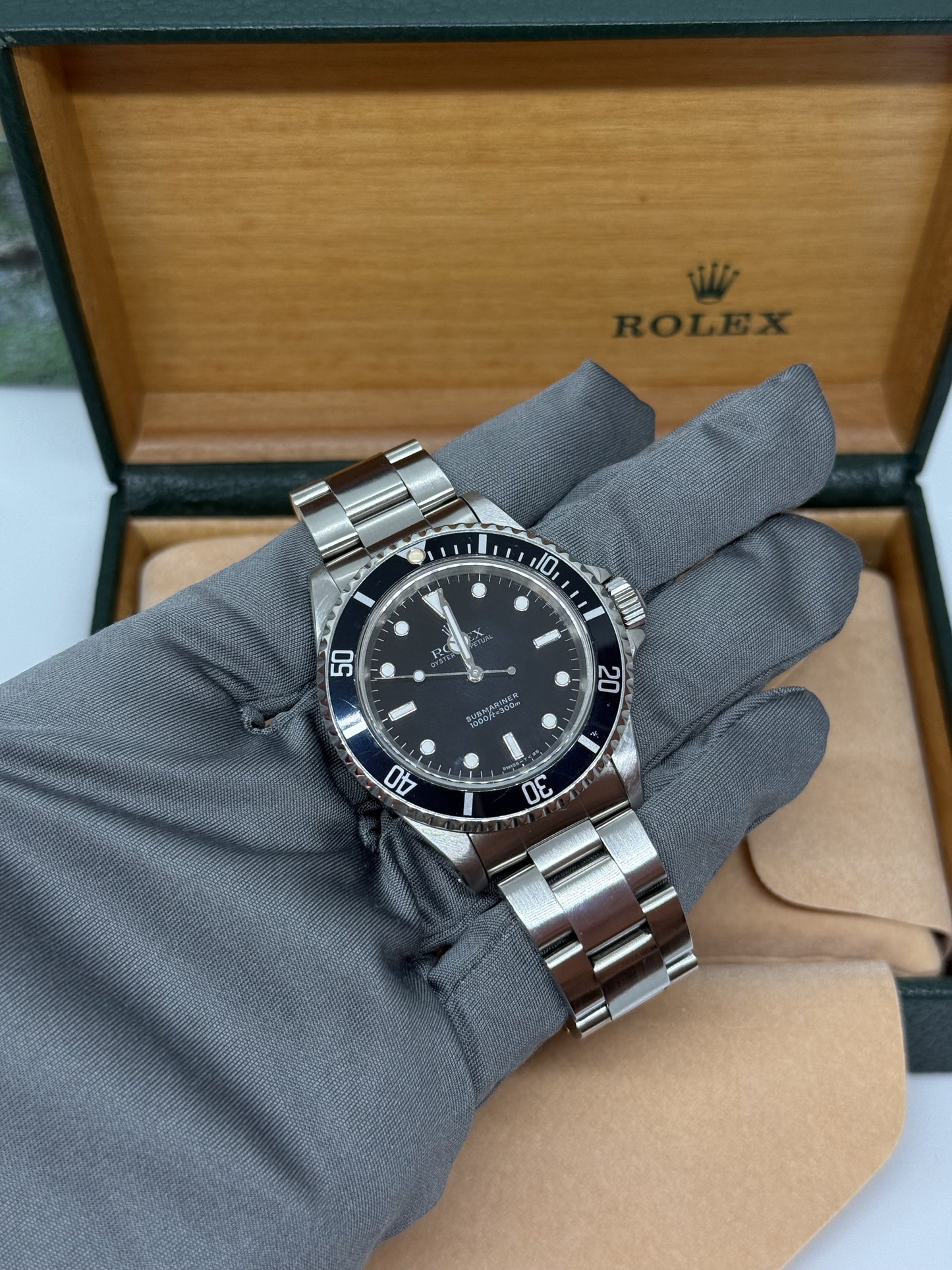 ROLEX SUBMARINER NO DATE 14060 ANNO 1994