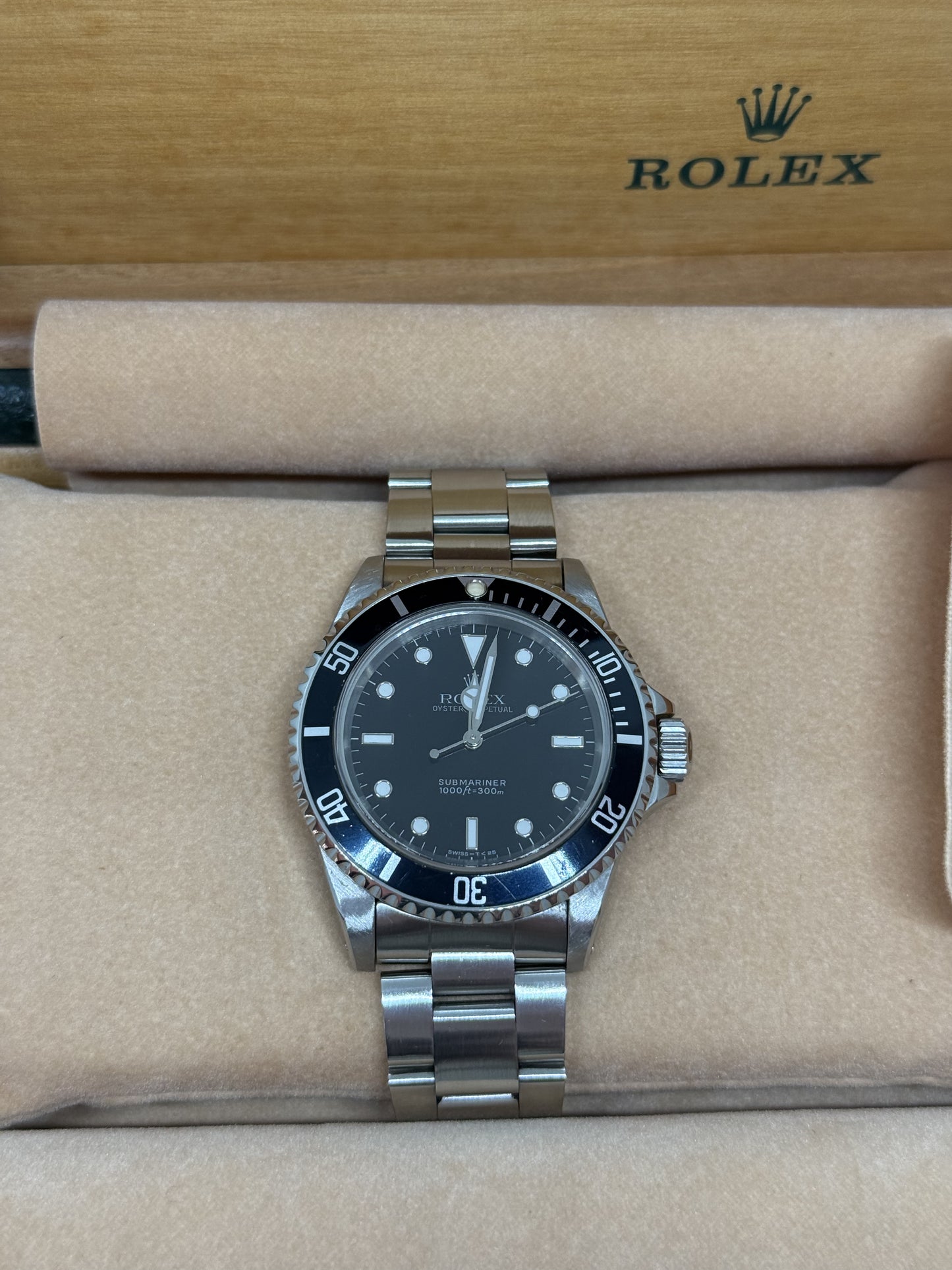 ROLEX SUBMARINER NO DATE 14060 ANNO 1994