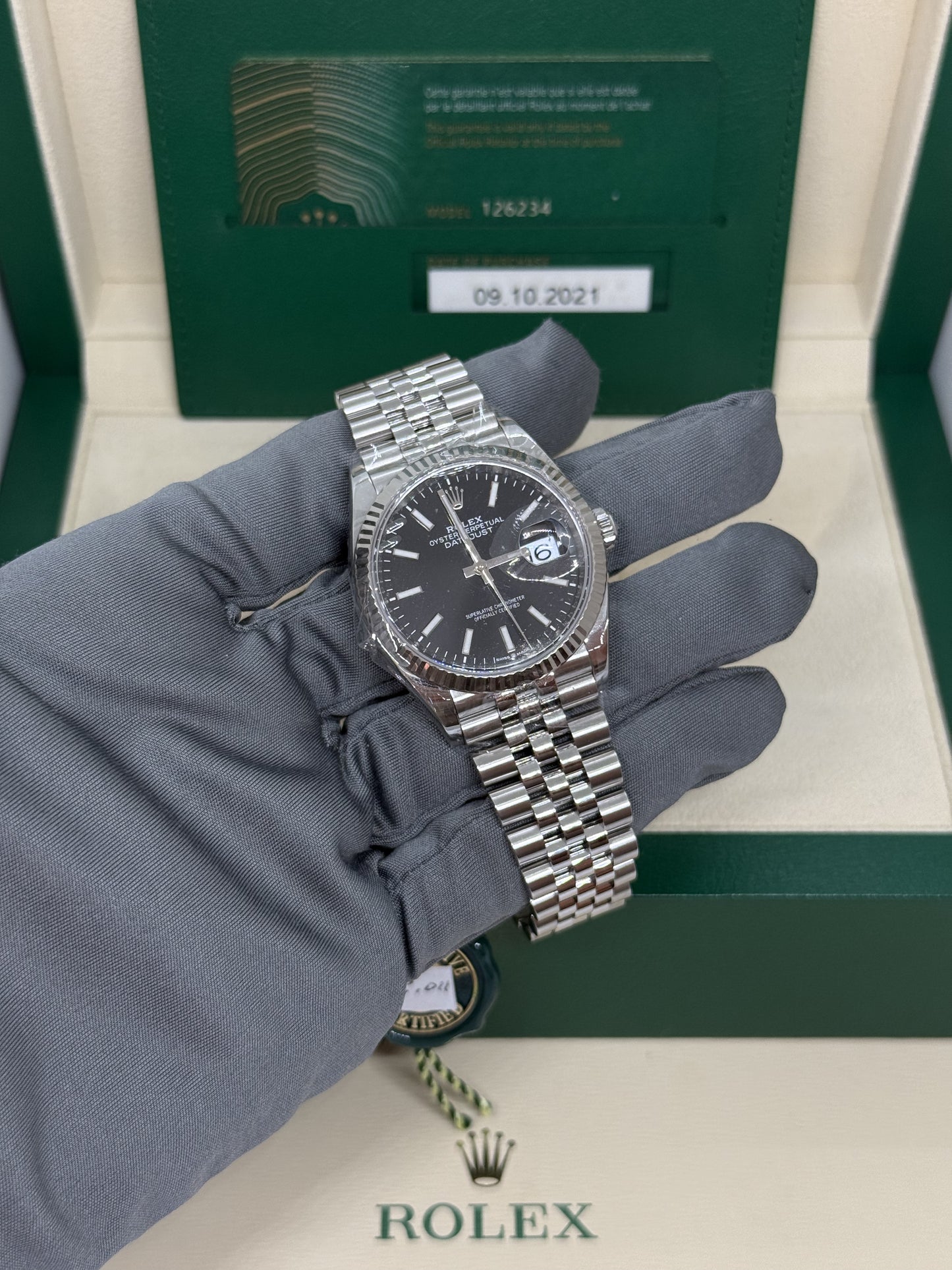 ROLEX DATEJUST 126234 ANNO 2021