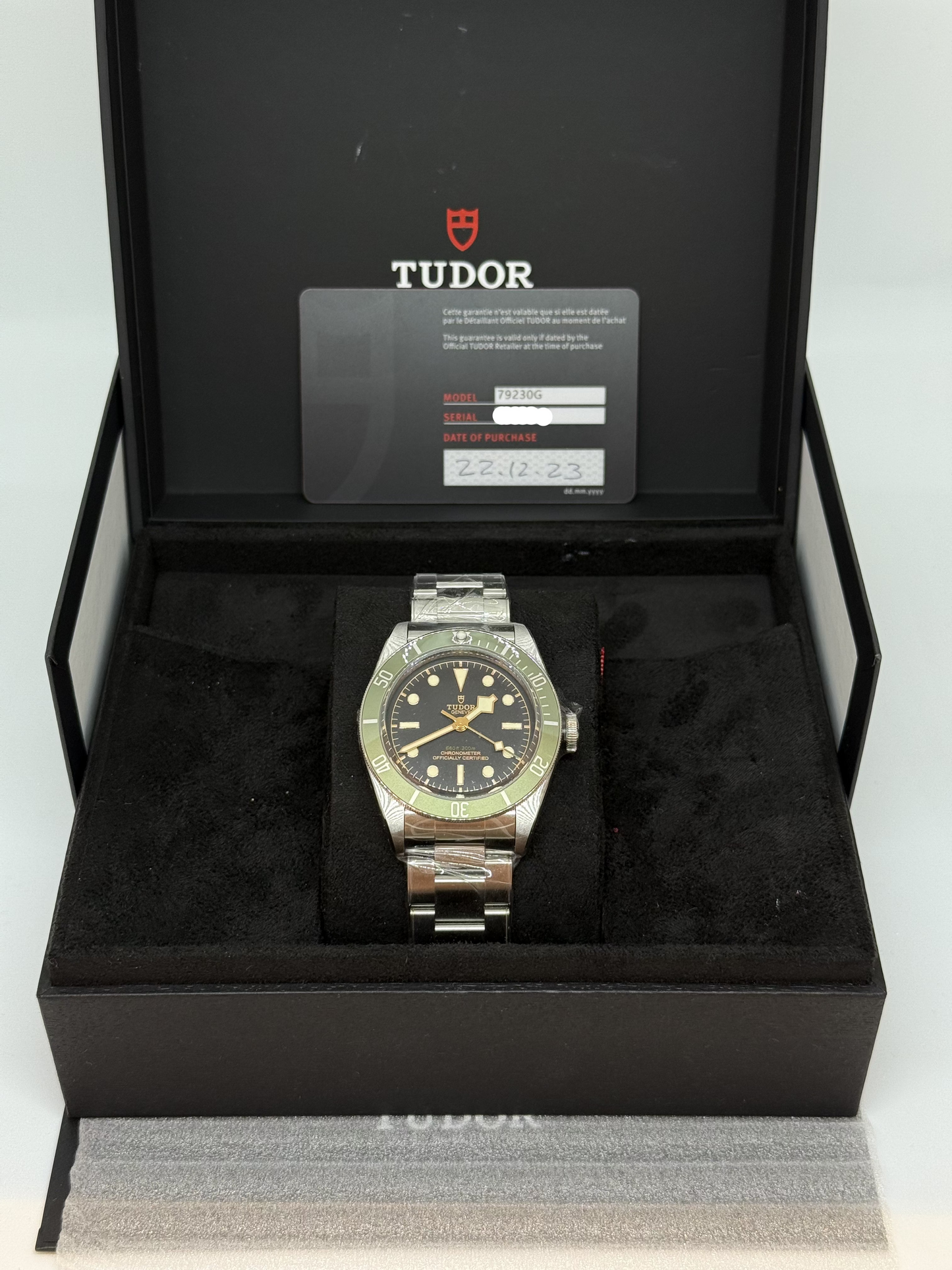 TUDOR BLACK BAY HARRODS 79230G ANNO 2024