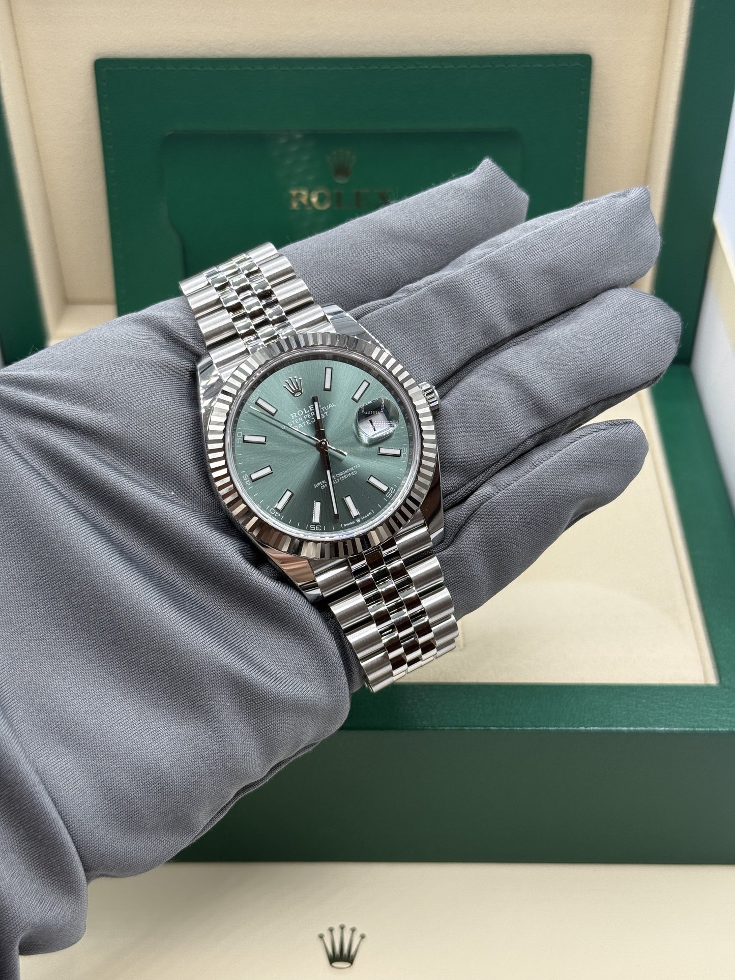 ROLEX DATEJUST 41 126334 ANNO 2024