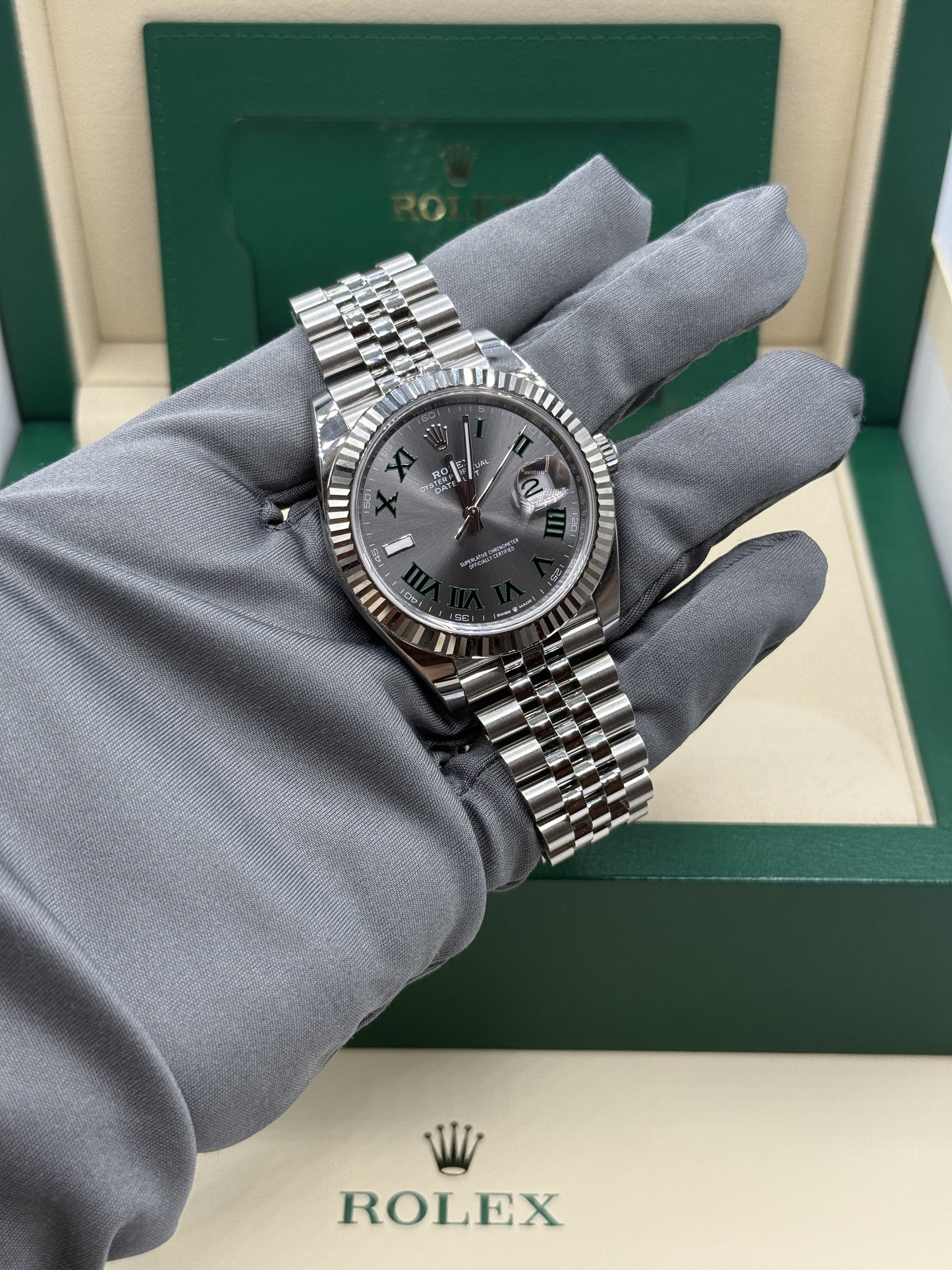 ROLEX DATEJUST 41 126334 ANNO 2024