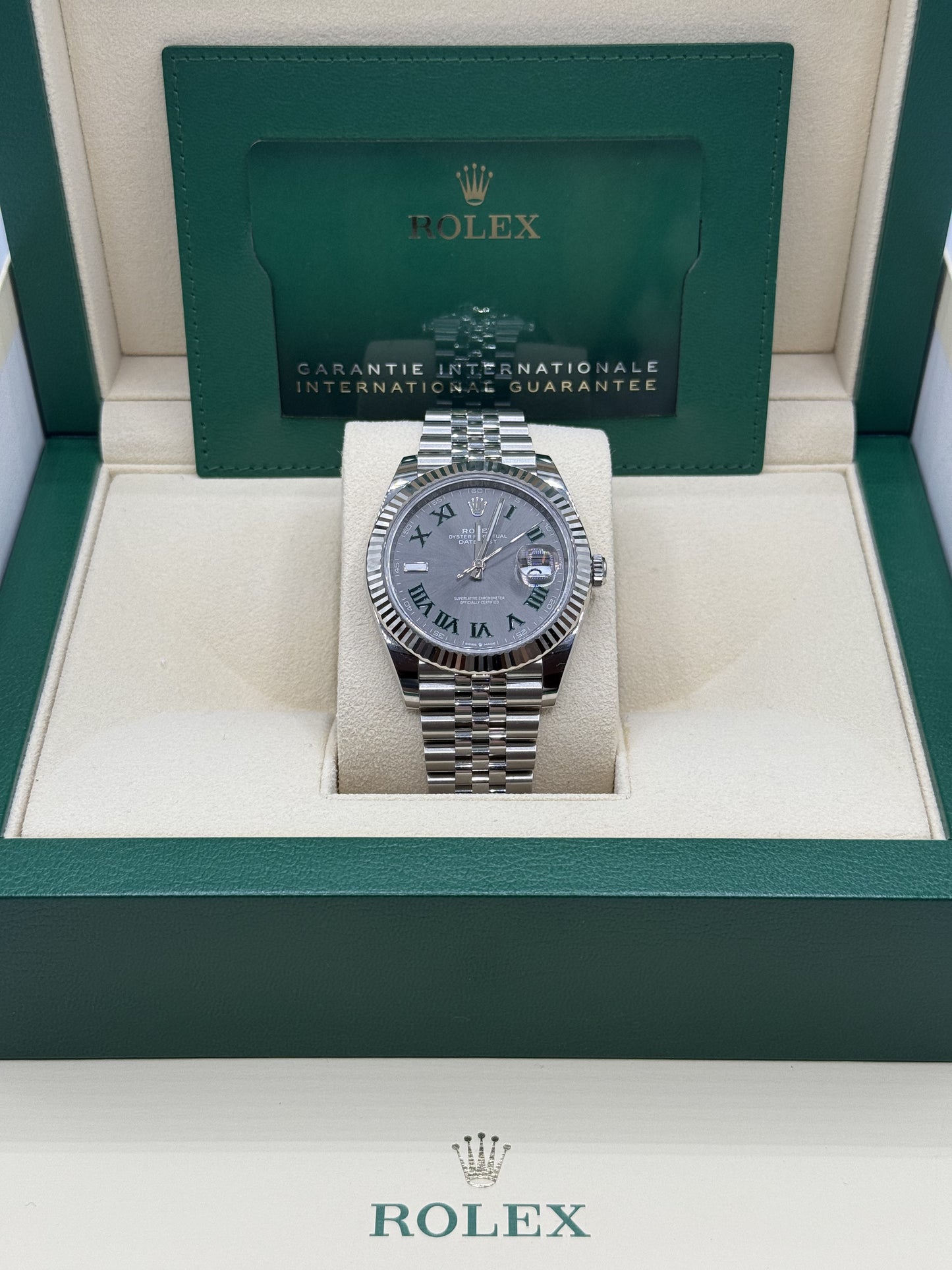 ROLEX DATEJUST 41 126334 ANNO 2024