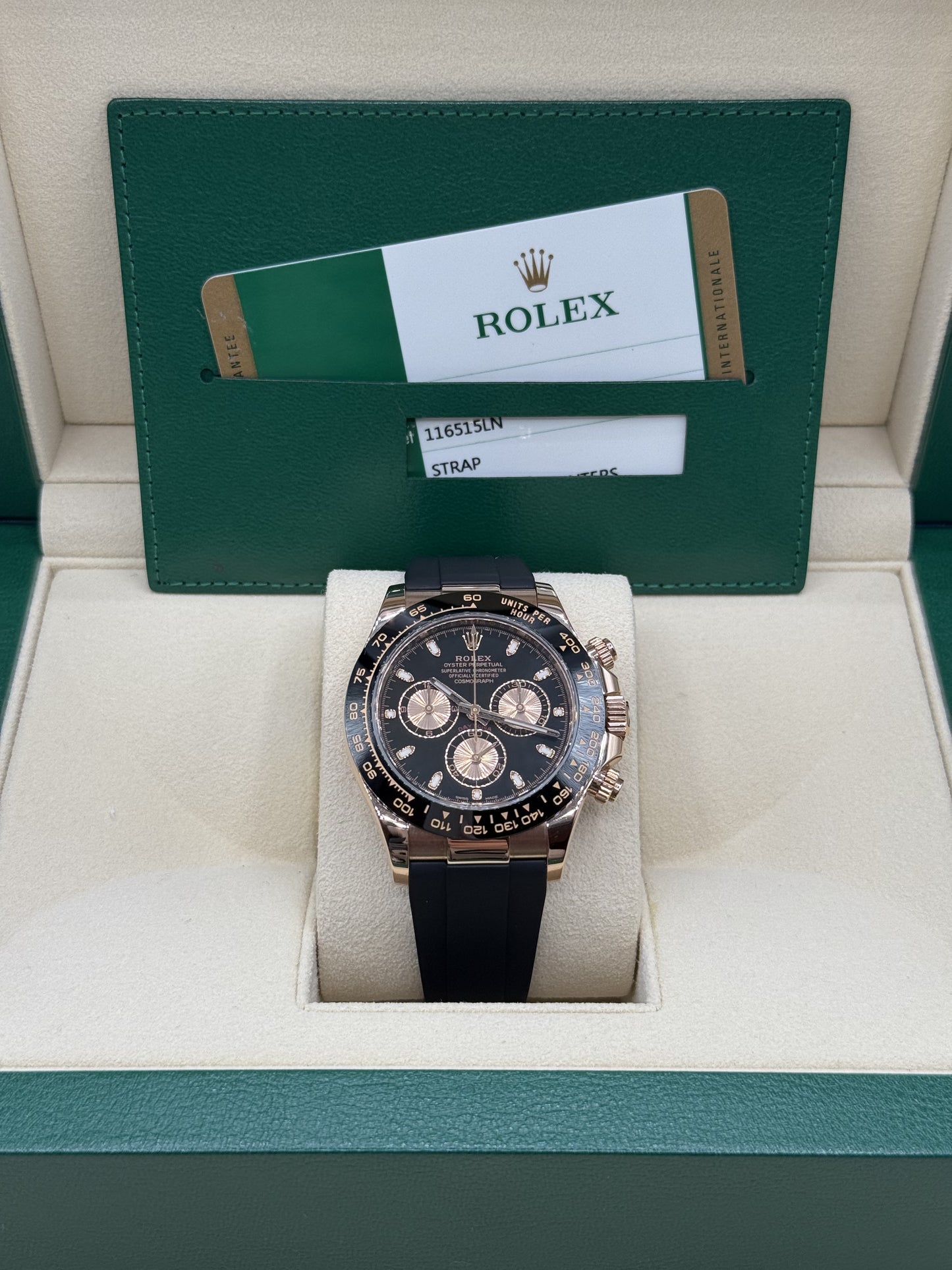 ROLEX DAYTONA 116515LN ANNO 2017