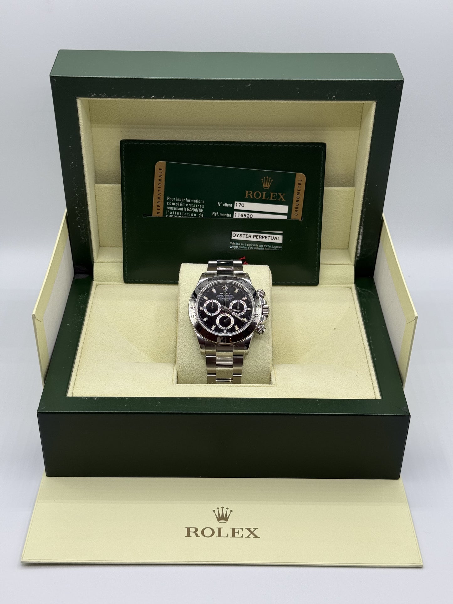 ROLEX DAYTONA 116520 ANNO 2012